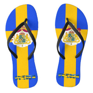 Tongs Drapeau suédois