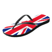 Tongs Drapeau Union Jack du Royaume-Uni (Incliné)