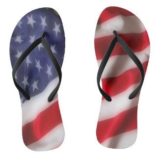 Tongs Drapeau USA, Drapeau des États-Unis, USA, États-Un