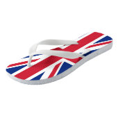 Tongs Drapeaux unifiés Royaume-Uni et États-Unis (Incliné)