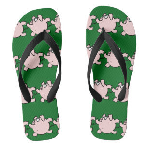 Tongs Drôle de 6 Cartoon Cochon Choisissez la couleur Ho