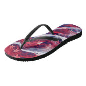tongs du drapeau américain (Incliné)