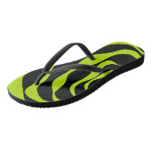 Tongs Ebb et flux 4 - Lime vert (Incliné)