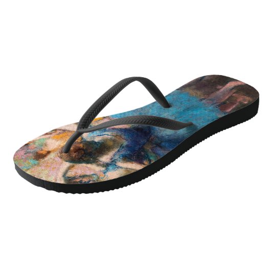 Tongs Edgar Degas - Danseurs en bleu (Incliné)