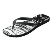 Tongs Edvard Munch - La lithographie de cri (Incliné)