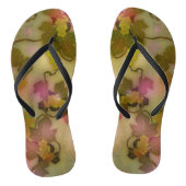 Tongs Élégant feuilleton Art Vin (Semelle)