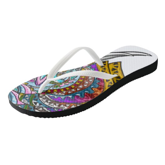 Tongs Eléphant joaillier, Sangles minces (Incliné)