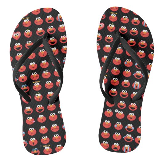 Tongs Elmo Emoji Motif (Semelle)