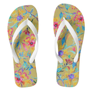 Tongs Émeute fleur sauvage