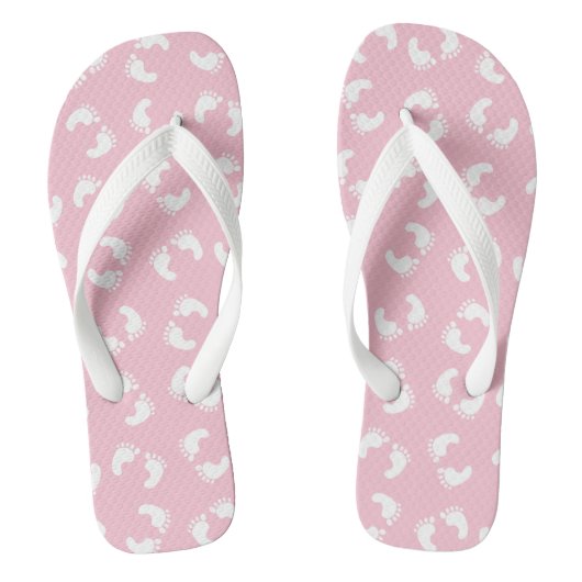 Tongs Empreintes de Bébé, Pieds de Bébé, Traces de Pas, (Semelle)