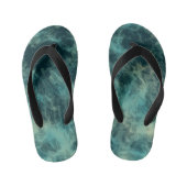 Tongs Enfants Abstrait turquoise (Semelle)