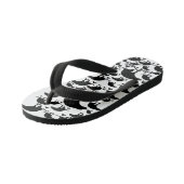 Tongs Enfants Aimer Pooping Chiens (Incliné)