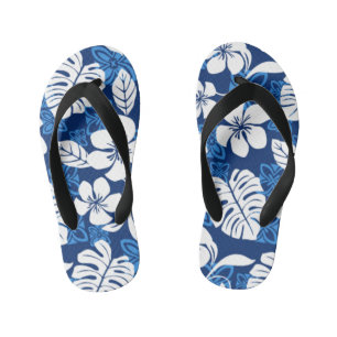 TONGS ENFANTS ALOHA VENDREDI (BLEU)