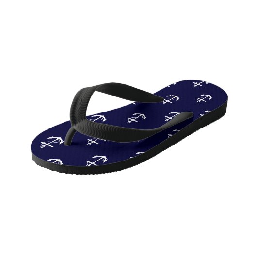 Tongs Enfants Ancre Opus Posh Nautique (Incliné)