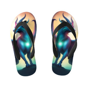 Tongs Enfants animal mystique
