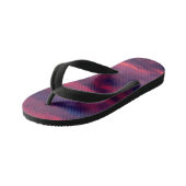 Tongs Enfants août rouge (Incliné)
