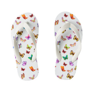 Tongs Enfants Bascules électroniques d'enfants de papillons