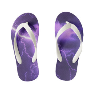 Tongs Enfants beau ciel, tonnerre