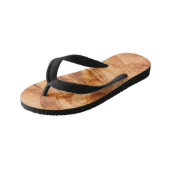 Tongs Enfants Beau morceau de bois (Incliné)