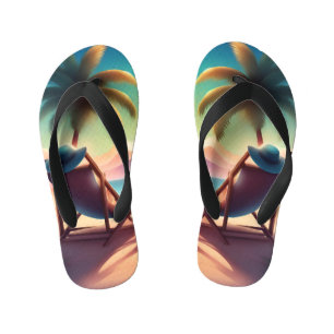 Tongs Enfants belle plage