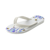 Tongs Enfants Belles fleurs de printemps et vols d'abeilles - De (Incliné)