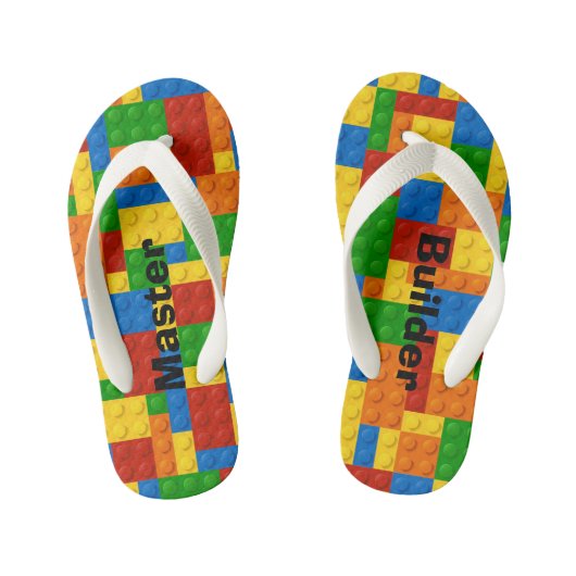 Tongs Enfants Blocs pour enfants Master Builder - Flip Flops (Semelle)