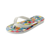 Tongs Enfants BOGS BUNNY™ Nom coloré et Vérificateur de visage (Incliné)