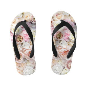 Tongs Enfants Bouquet de fleurs