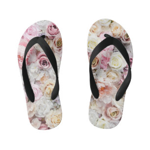 Tongs Enfants Bouquets de Roses 1
