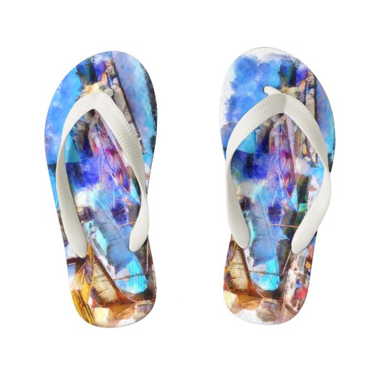 Tongs Enfants Brixham Harbour Devon UK (Semelle)