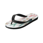 Tongs Enfants Cactus vert (Incliné)