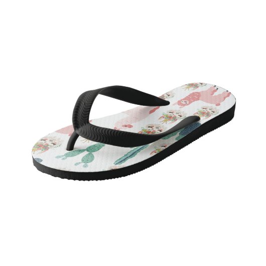 Tongs Enfants Cactus vert (Incliné)