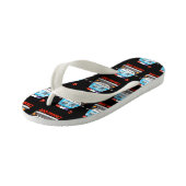 Tongs Enfants Canine Unit Policier et police Chien dans une voit (Incliné)