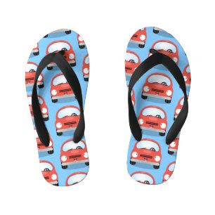 Tongs Enfants Caricature de voitures Cute kawaii
