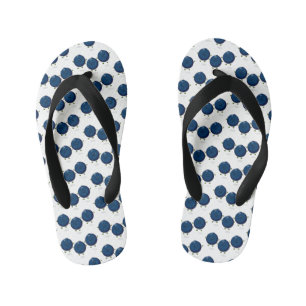 Tongs Enfants Caricature mignonne de bleuets violets