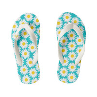 Charmant Chamomille Blanc Sandales Aqua Bleu Garço