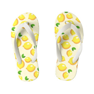 Tongs Enfants citrons jaunes fantastiques
