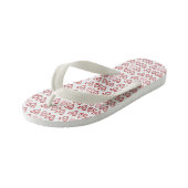 Tongs Enfants Cœurs de la Saint-Valentin Mignons – Conception d' (Incliné)