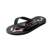 Tongs Enfants Collection d'expressions pour enfants Filles (Incliné)