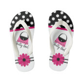 Tongs Enfants Collection d'expressions pour enfants Filles (Semelle)