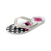 Tongs Enfants Collection d'expressions pour enfants Filles (Incliné)