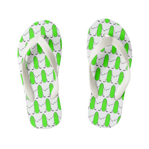 Tongs Enfants Concombre vert