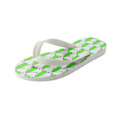 Tongs Enfants Concombre vert (Incliné)