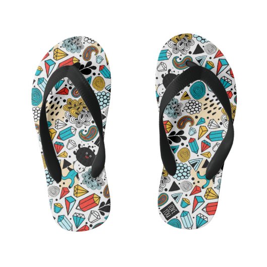 Tongs Enfants Crazy head (Semelle)