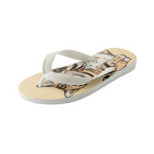 Tongs Enfants Cute simple design men cat lover (Incliné)