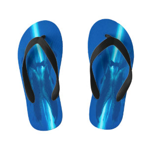 Tongs Enfants Dauphins et réflexions