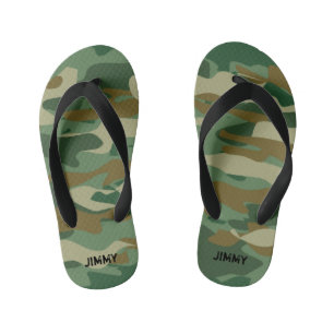 Tongs Enfants Des enfants de caméras de l'armée péronisées F