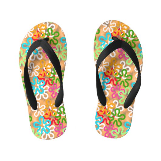 Tongs Enfants Design Motif africain Ankara (Semelle)