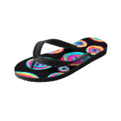 Tongs Enfants Design Motif coloré (Incliné)