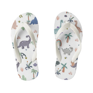 Tongs Enfants Dinosaure Mignons